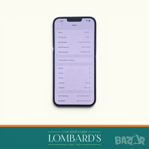 IPhone 13 Pro Max 128G 78%, N: 81488, снимка 2 - Apple iPhone - 54301502