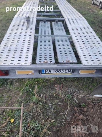 Ремарке платформа двойна под наем 