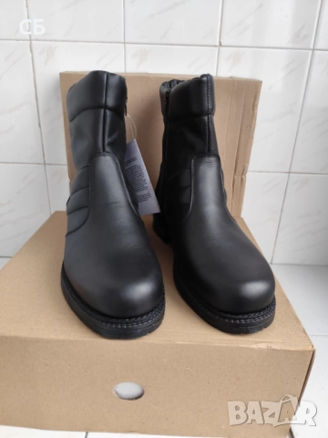 Нови мъжки кожени боти - номер 42, снимка 8 - Мъжки боти - 52882539