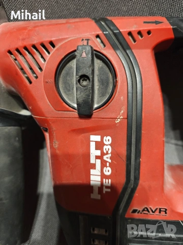 Перфоратор Хилти - Hilti TE 6-A36 безкабелна ударно-пробивна машина, снимка 2 - Перфоратори - 53540191