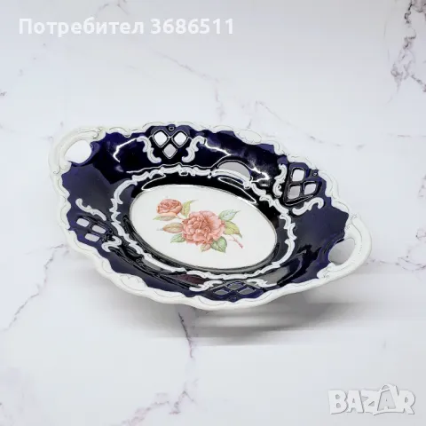 Винтидж порцеланова фруктиера, снимка 1 - Аксесоари за кухня - 46963683