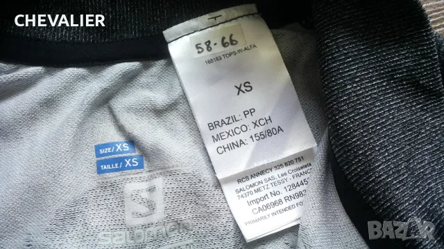 SALOMON Thermo Underwear Размер XS термо блуза 58-66, снимка 15 - Блузи - 50328672