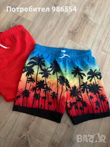 Два броя шорти за плуване размер 152 - 158 см LC Waikiki, снимка 3 - Детско бельо и бански  - 54162807