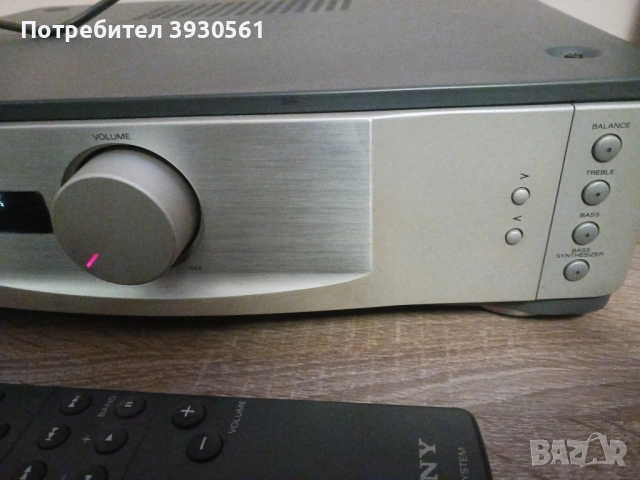 Усилвател sony ta vf1 s оригинално дистанционно, снимка 3 - Ресийвъри, усилватели, смесителни пултове - 52776010