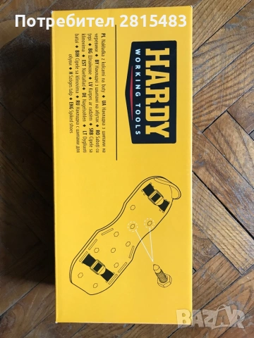 Обувки Харди за саморазливен под - с шипове , снимка 3 - Други - 54067729