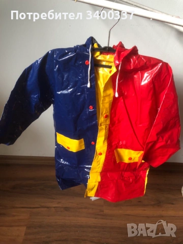 Нов дъждобран за момче или момиче – 4 години - 100% водоустойчив, снимка 4 - Детски якета и елеци - 53938481