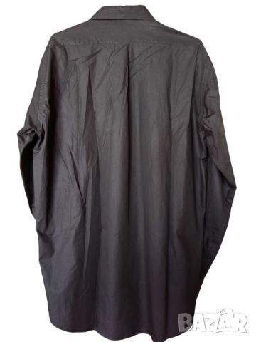 Мъжка елегантна риза Studio Collection, 100% памук, Черна, 80х66см, XL, снимка 2 - Ризи - 45674684