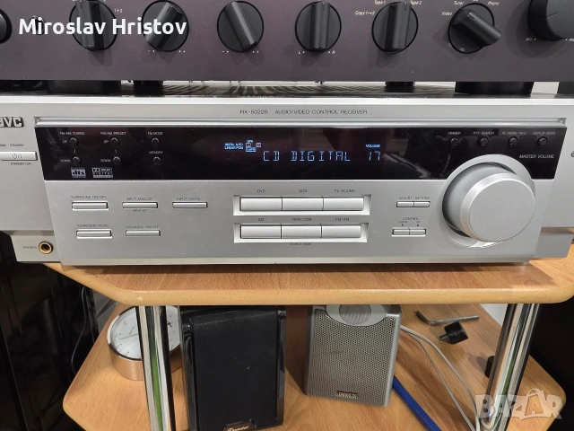 6 канален ресивър JVC-RX - 5022R + субуфър Таной. 
