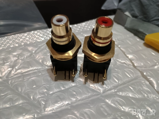 KACSA RJ-140GT pair RCA чинч терминали 