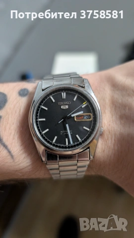Seiko 5 7019-8220 Vintage Automatic – Arabic Day – Japan, снимка 2 - Мъжки - 53948884