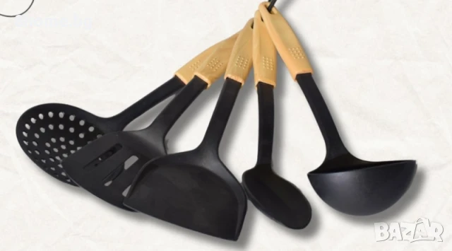 Комплект прибори за сервиране - 5 части, снимка 1