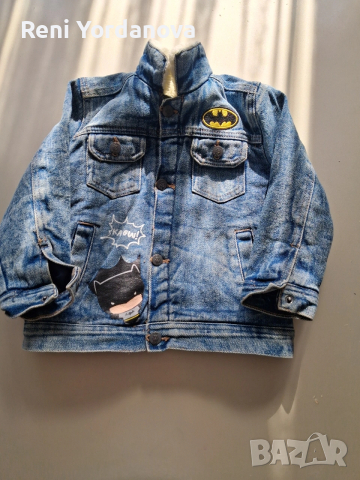дънково яке на батман , снимка 2 - Детски якета и елеци - 53643066