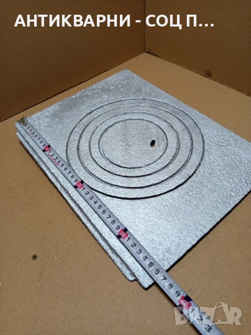 Стара Чугунена Плоча За Печка Барбекю Барбекюта., снимка 5 - Антикварни и старинни предмети - 51207729