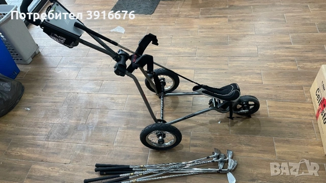 Стикове за Голф + Количка 