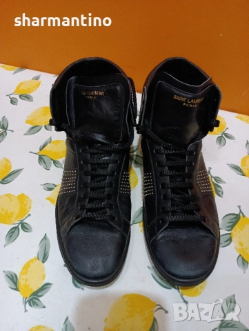 Saint Laurent Paris кожени N 39 - 82 лв, снимка 4 - Кецове - 52012694