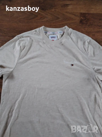 tommy hilfiger - страхотна мъжка тениска Л, снимка 4 - Тениски - 51417268