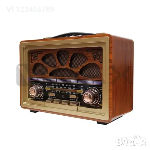 Ретро радио  с FM, AM и SW3, MP3, Bt -  Мeier M-2022, снимка 3 - Bluetooth тонколони - 48573072