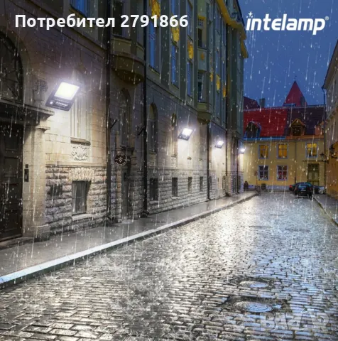 Соларна външна лампа със соларен панел,3000LM,супер ярка 12000mAh,дистанционно,режими, снимка 7 - Соларни лампи - 50264893