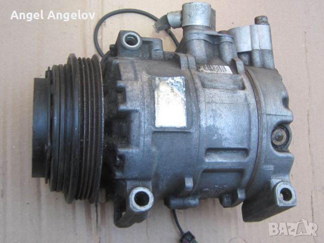 Компресор климатик Denso 447220-814 / 4B0260805C / 7SBU16C Ауди А6 Ц5 Пасат Б5 Audi A4 B5 A6 C5 Pass, снимка 4 - Части - 45637711