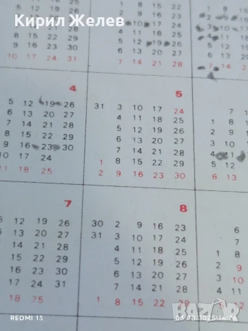 Старо календарче ЗАСТРАХОВАНЕТО Е НЕОБХОМОСТ ЗА ДЕЦАТА 15134, снимка 5 - Колекции - 51236973