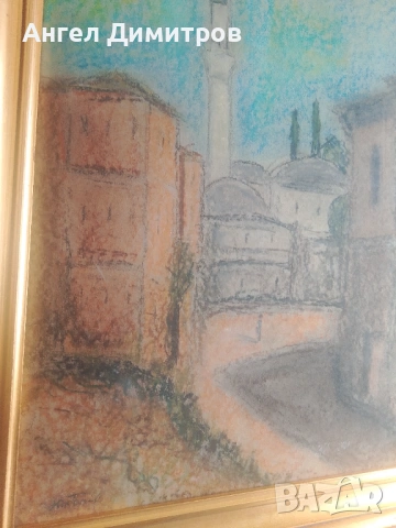 Никола Танев картина смесена техника , снимка 6 - Картини - 53632070