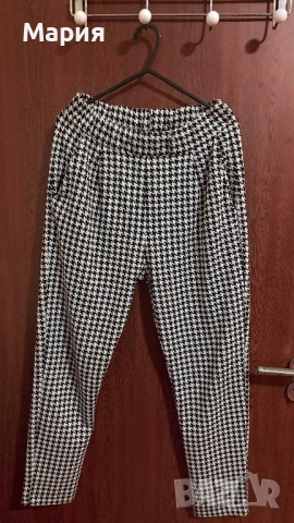 Елегантен панталон Lager 157 – модел „Alba“ (Пепит), снимка 2 - Панталони - 53729912