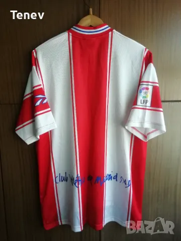 Atletico Madrid Reebok 1999/2000 оригинална тениска фланелка Атлетико Мадрид 2XL XXL Vintage , снимка 2 - Тениски - 49273032