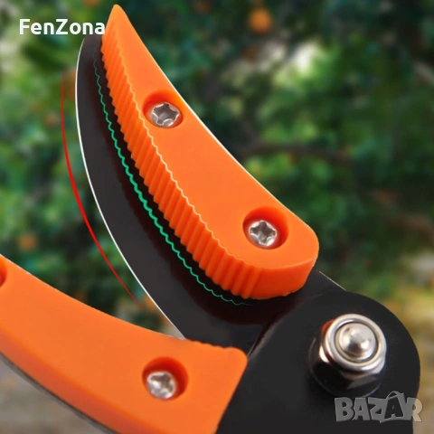 Ножица за клони и бране на плодове 100 см –заключване,регулиране на ъгъл, снимка 9 - Градински инструменти - 53961438