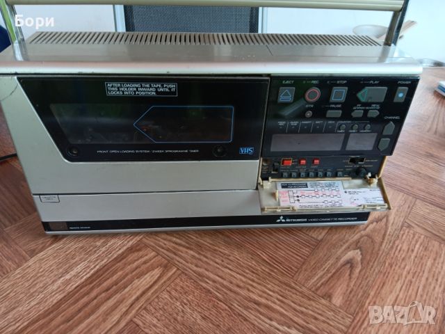 MITSUBISHI HS-710G VHS VIDEO RECORDER, снимка 3 - Плейъри, домашно кино, прожектори - 45795990