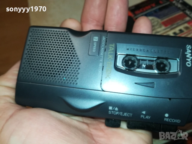 SANYO+КАСЕТА+КОЖЕН КЕЙС-ВНОС SWISS 2210250738, снимка 18 - Радиокасетофони, транзистори - 52138517