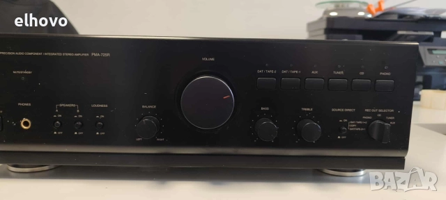 Стерео усилвател Denon PMA-725R, снимка 3 - Ресийвъри, усилватели, смесителни пултове - 51876683