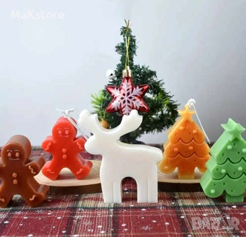 Елен елха джинджифилово човече Дълбок силиконов молд 