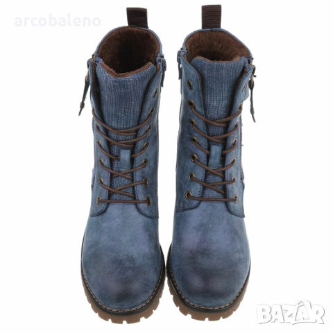 Дамски боти с връзки, 5цвята , снимка 12 - Дамски боти - 52262428