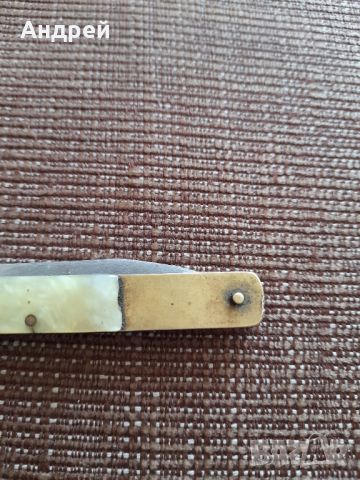Стар джобен нож,ножче,ножка #58, снимка 3 - Други ценни предмети - 45994324
