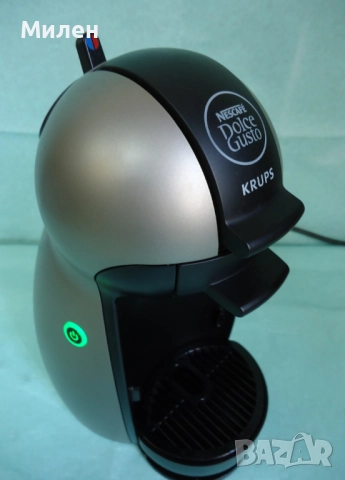 Кафемашина с гаранция 1 година NESCAFÉ® Dolce Gusto Krups Piccolo Silver, снимка 9 - Кафемашини - 52325002