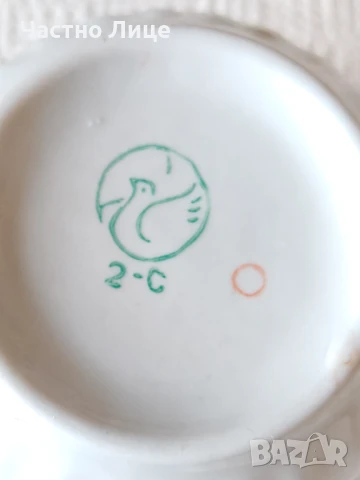 Комплект Шест Прекрасни Големи Руски Соц СССР Порцеланови Чаши 1980те , снимка 12 - Антикварни и старинни предмети - 51006553