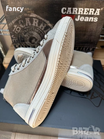 Бежови кецове Carrera Jeans, снимка 4 - Кецове - 50698713