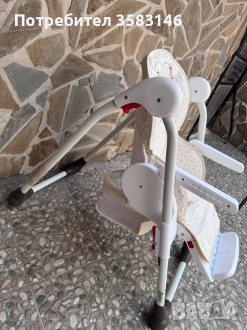 Детско столче за хранене Lorelli dolce мече, снимка 3 - Столчета за хранене - 53194350