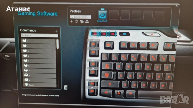 РЯДКА РЕТРО Геймърска клавиатура Logitech G15 | Y-UW92 | Син LCD, снимка 11 - Клавиатури и мишки - 54218832