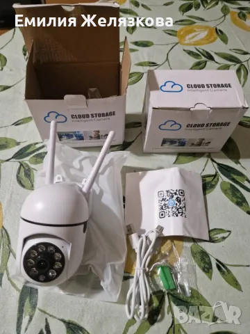 НОВА ip wi-fi camera/камера 3мр, снимка 2 - IP камери - 45675277