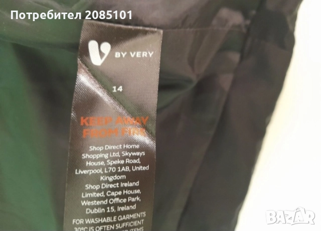 Дамско черно зимно яке с качулка, снимка 9 - Якета - 52146782