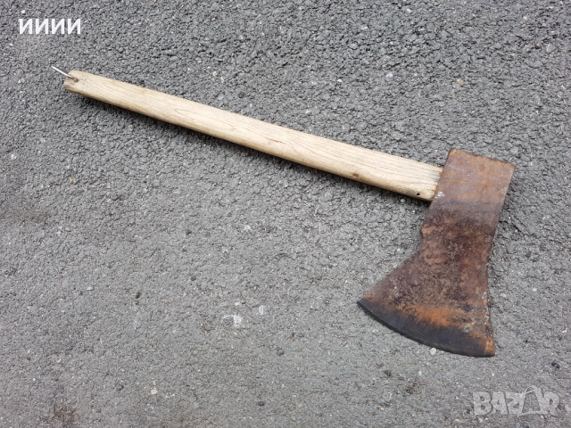 Топор 1250 гр, снимка 2 - Антикварни и старинни предмети - 52551214
