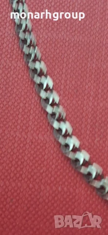 Сребърна верижка, снимка 3 - Колиета, медальони, синджири - 51410882