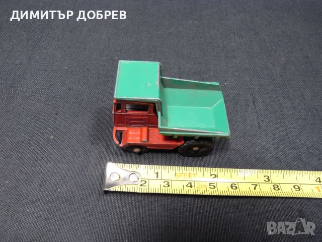 СТАРА РЕТРО МЕТАЛНА КОЛИЧКА LESNEY MATCHBOX ENGLAND MUIR HILL DUMPER, снимка 8 - Колекции - 46291278