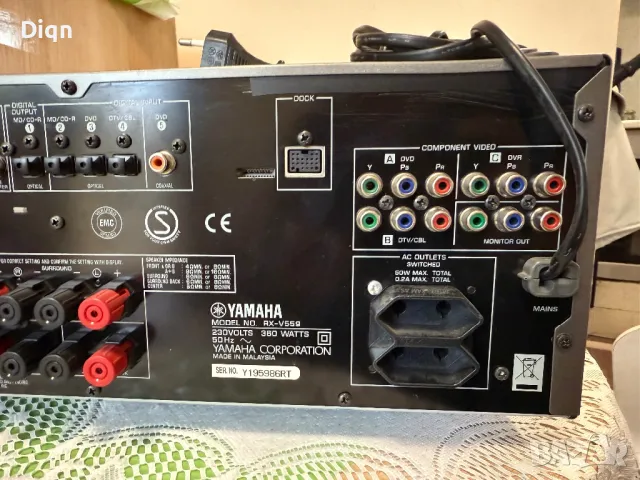 Yamaha RX-V559, снимка 10 - Ресийвъри, усилватели, смесителни пултове - 50317011
