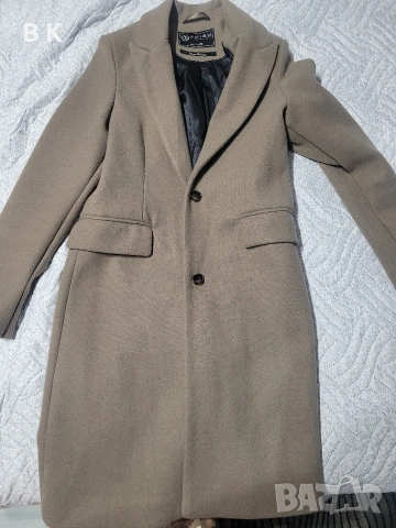 светло кафяво палто , снимка 3 - Палта, манта - 53223262