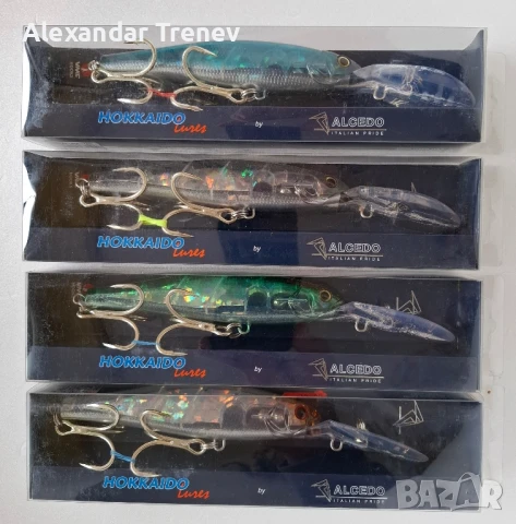 Морски воблери Hokkaido Mega diver150F, снимка 4 - Такъми - 51263417