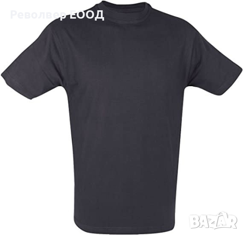 Класическа черна тениска Mil-Com, снимка 1 - Екипировка - 45052464