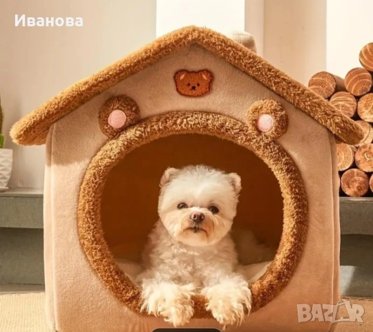 Уютна котешка къща, снимка 2 - За котки - 52321485