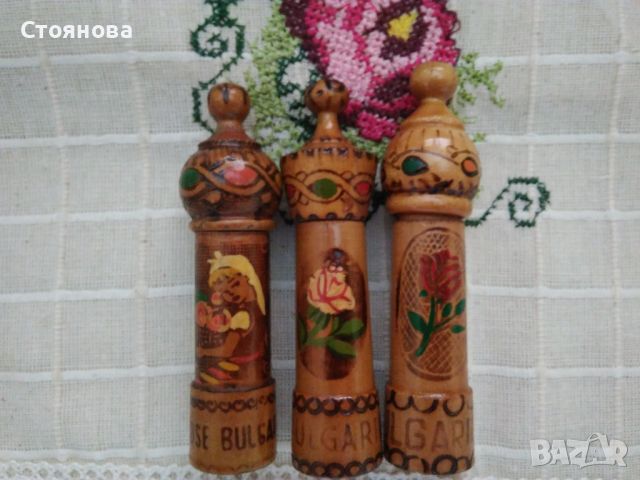 Оригинални дървени сувенири, мускали от 50-те и 60-те години на миналия век, снимка 8 - Колекции - 46165849